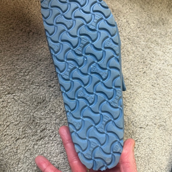 Birkenstock Turquoise Double-Strap Sandals, - Picture 7 of 7